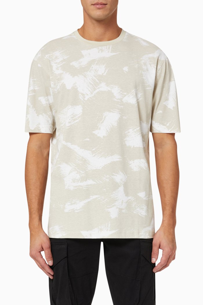 

Onfisher Life T-shirt in Cotton Jersey, Neutral