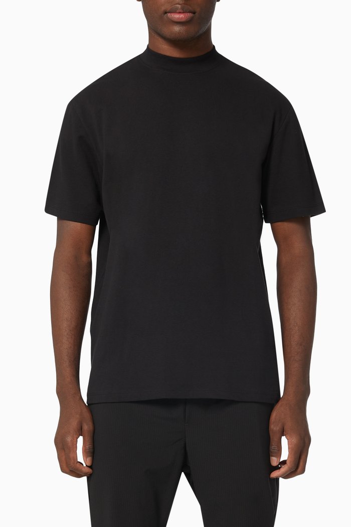 

Vilmos Life T-shirt in Organic Cotton Jersey, Black