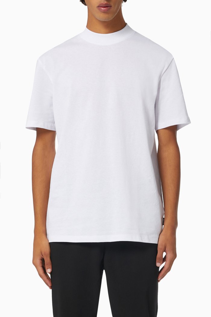 Vilmos Life T-shirt in Organic Cotton Jersey, White