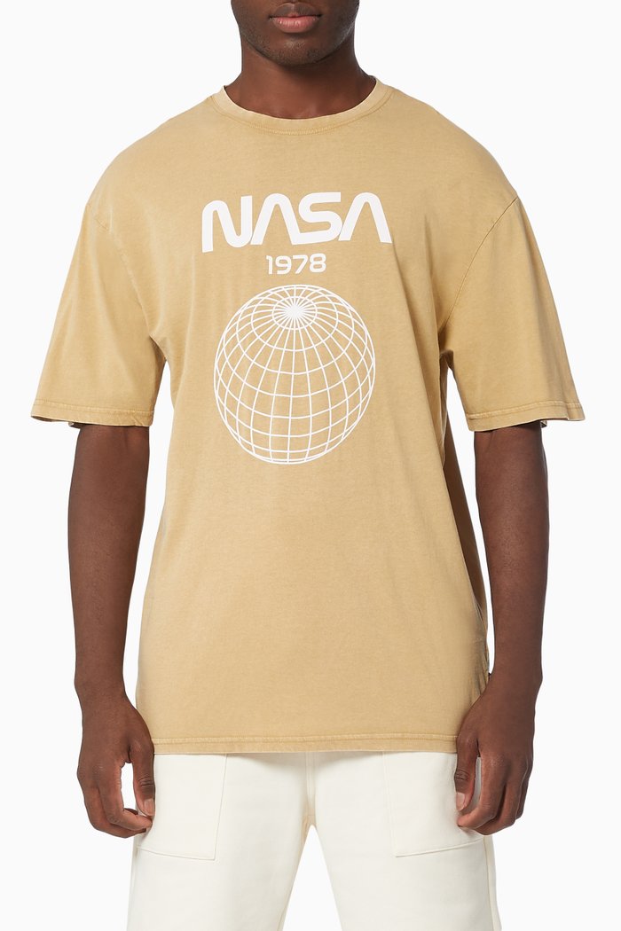 

Nasa Life T-shirt in Organic Cotton, Neutral