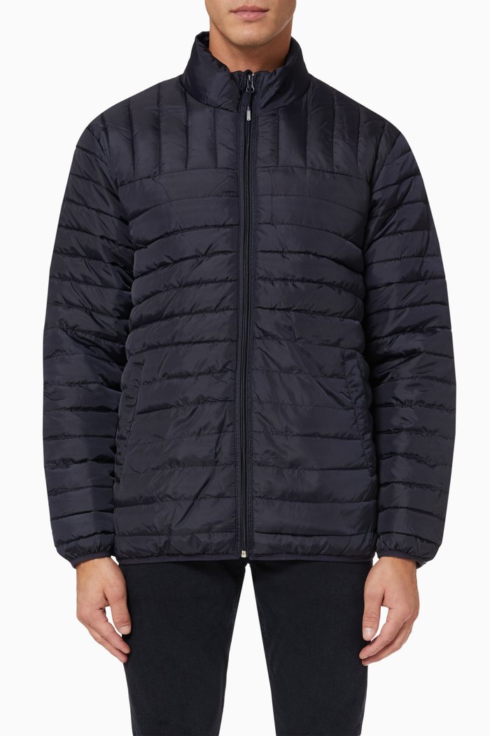 

Onspaul Jacket in Quilted Nylon, Blue