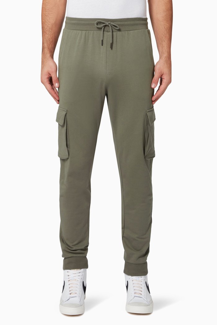 

Onskian Life Cargo Trousers in Cotton, Grey