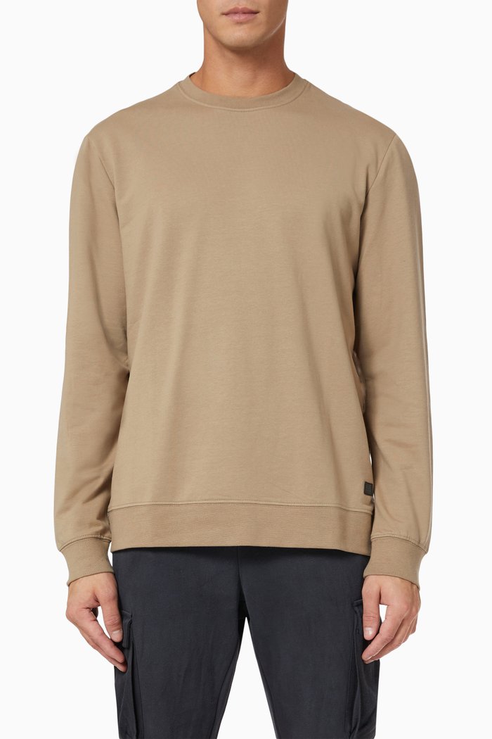 

Onskenneth Life Sweatshirt in Cotton Knit, Grey
