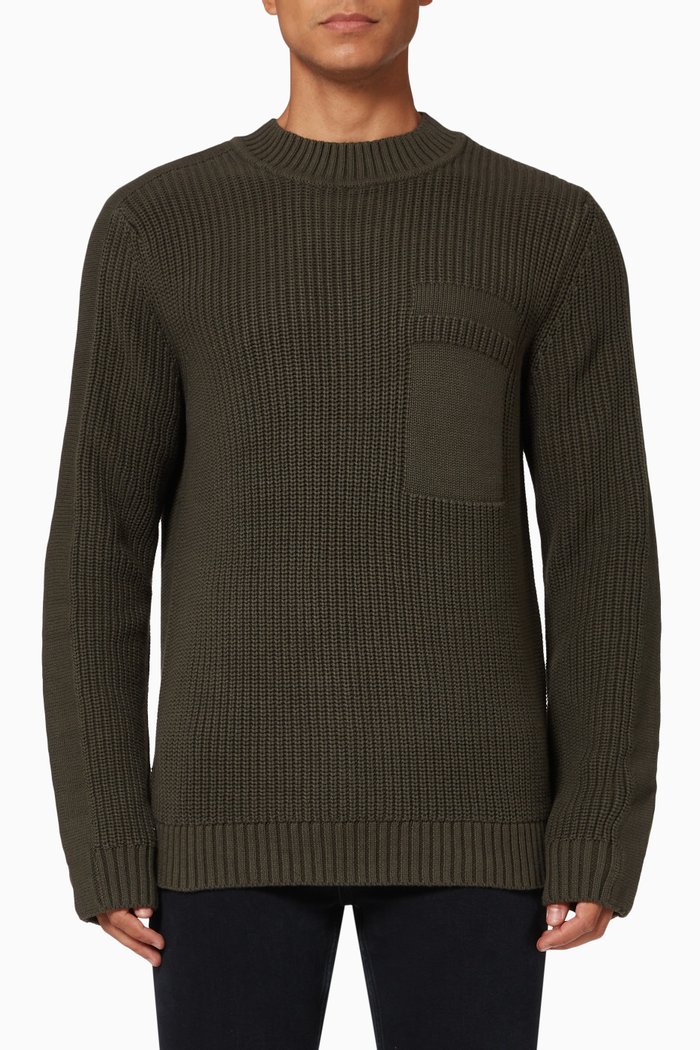 

Onsblaze Structured Pullover in Rib Knit, Grey