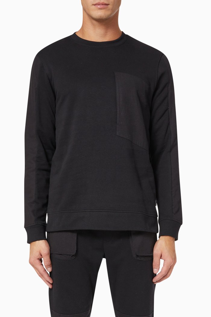 

Onsronald Life Sweatshirt in Cotton, Black