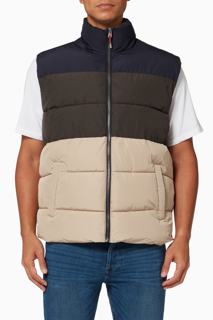 

Onsmelvin Quilted Vest, Blue