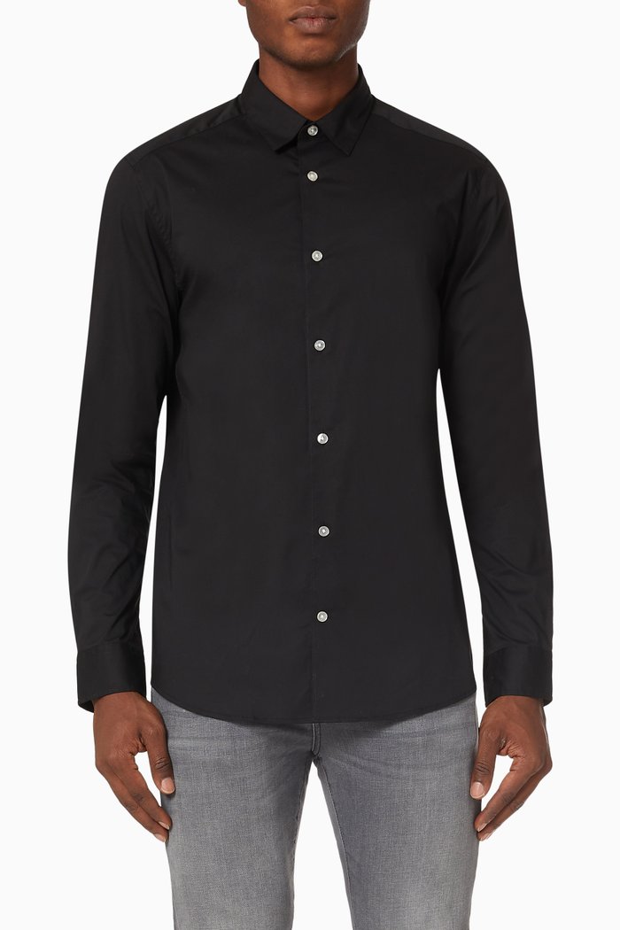 

Bart Life Shirt in Organic Cotton, Black