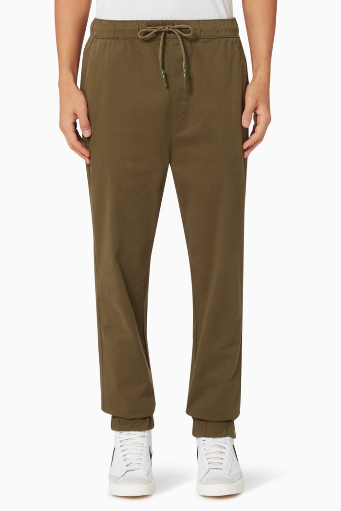 

Onslinus Life Work Chinos in Cotton, Green
