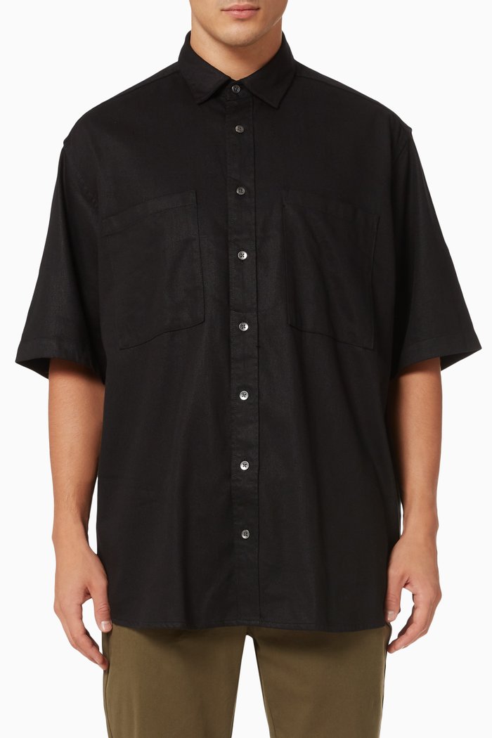 

Onsneo Shirt in Tencel, Black