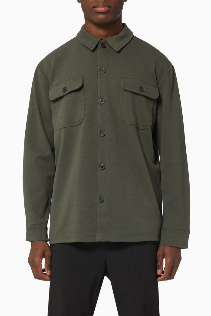 

Newkodyl Knitted Overshirt, Grey