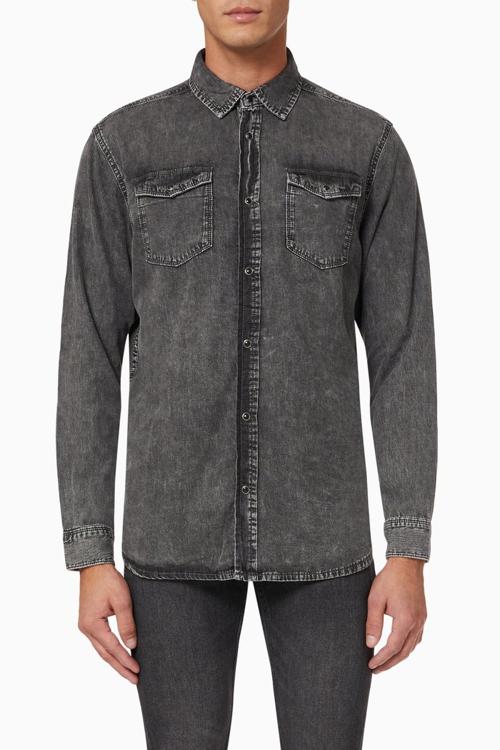 

Onsmatter Life Shirt in Denim, Grey