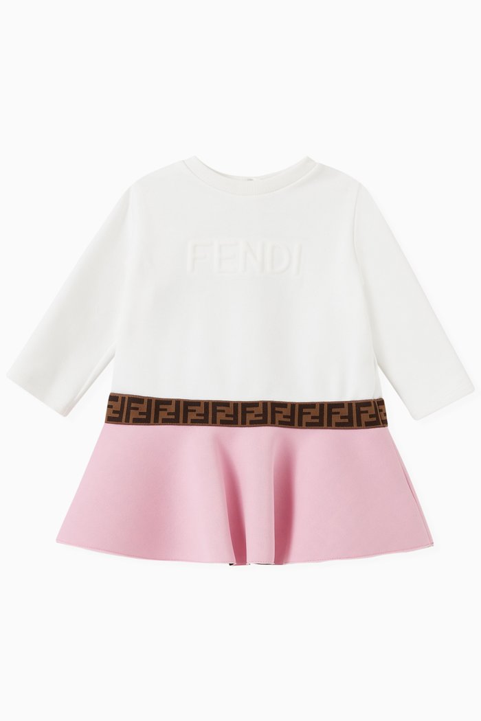 

Logo Dress in Jersey, Multicolour
