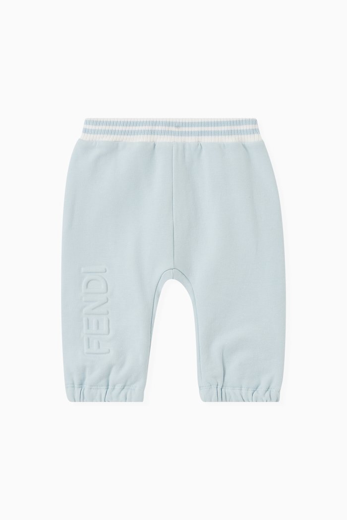 

Logo Sweatpants in Fleece, Blue