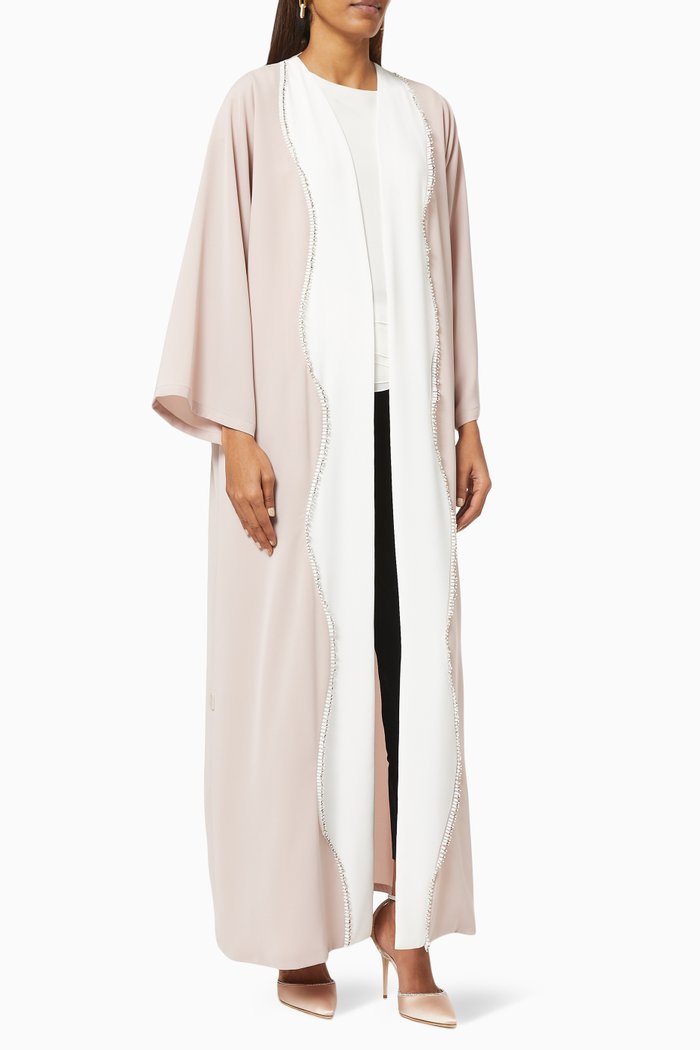 

Ellen Abaya with Crystal Trim, Neutral