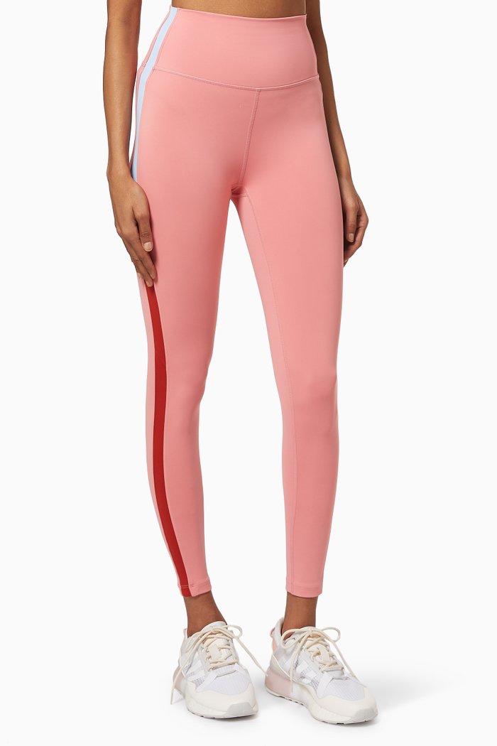 

Claudia Techflex Leggings, 7/8, Pink