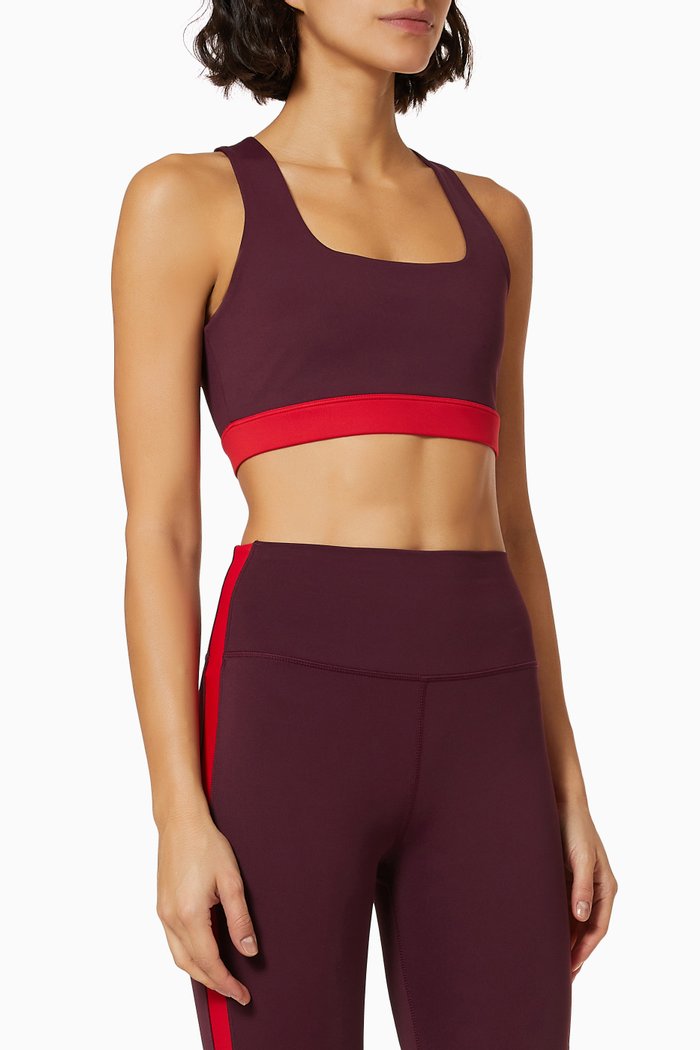 

Dream Techflex Sports Bra, Burgundy