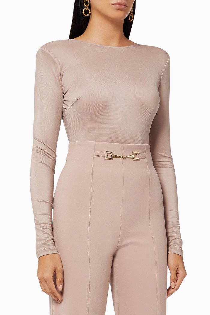 

Bodysuit in Viscose Jersey, Pink