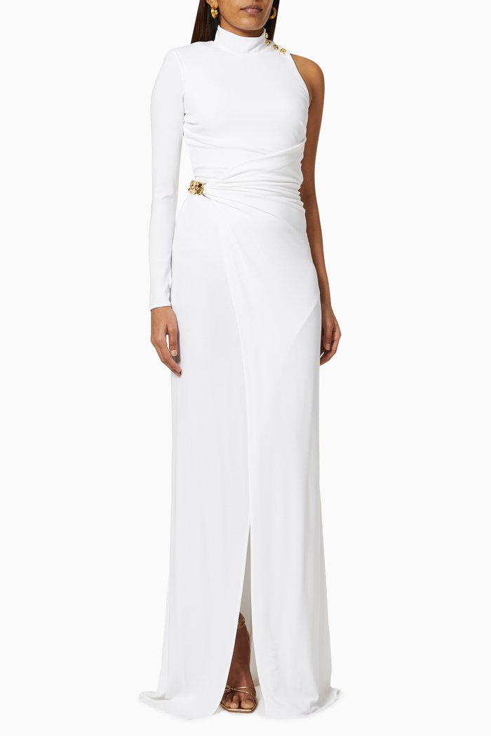 

Maxi Dress in Viscose Jersey, White