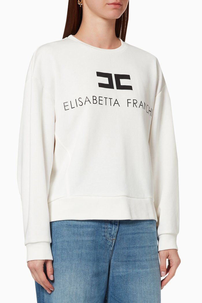 

Logo Sweatshirt in Cotton Terry, Multicolour