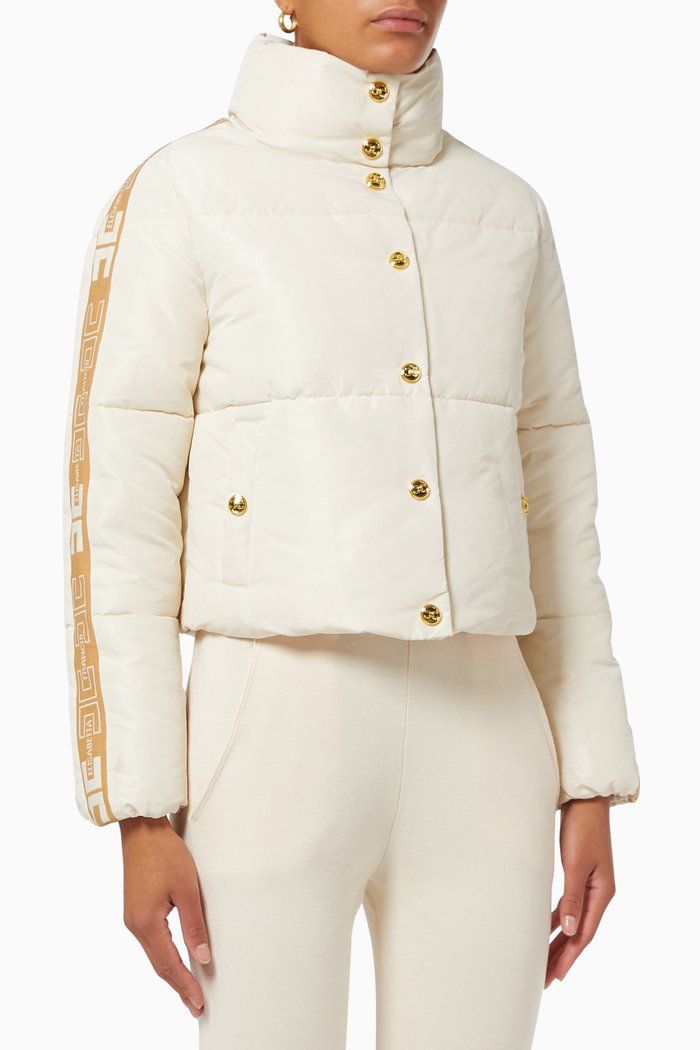 

Quilted Short Jacket in Nylon, Multicolour