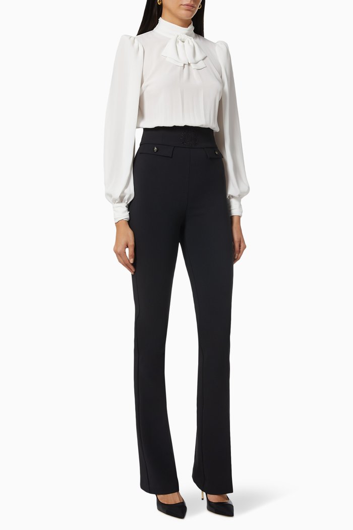 

Divisible Jumpsuit in Georgette & Crêpe, Black