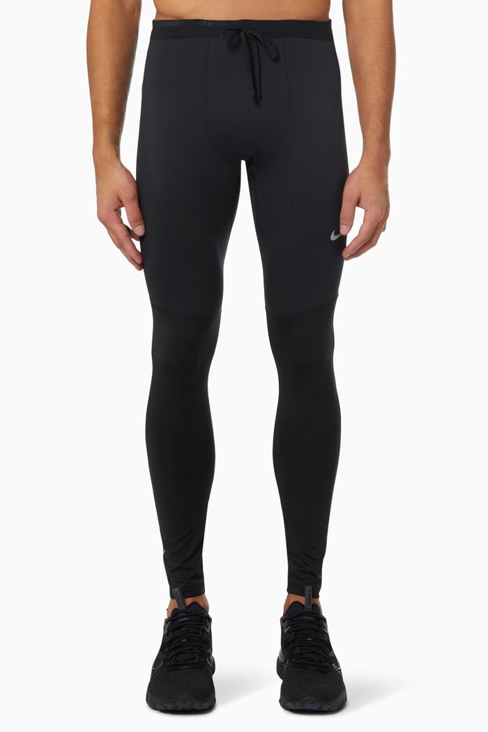 

Phenom Elite Running Tights in Technical Knit, Black