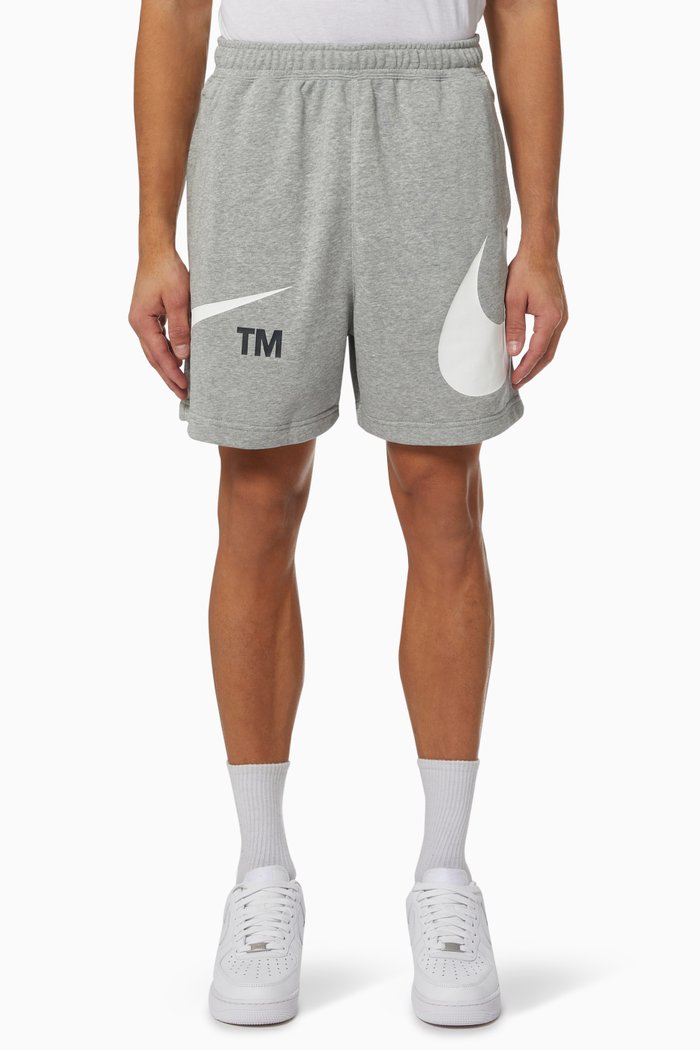 

Sportswear Swoosh Shorts in French Terry, Grey