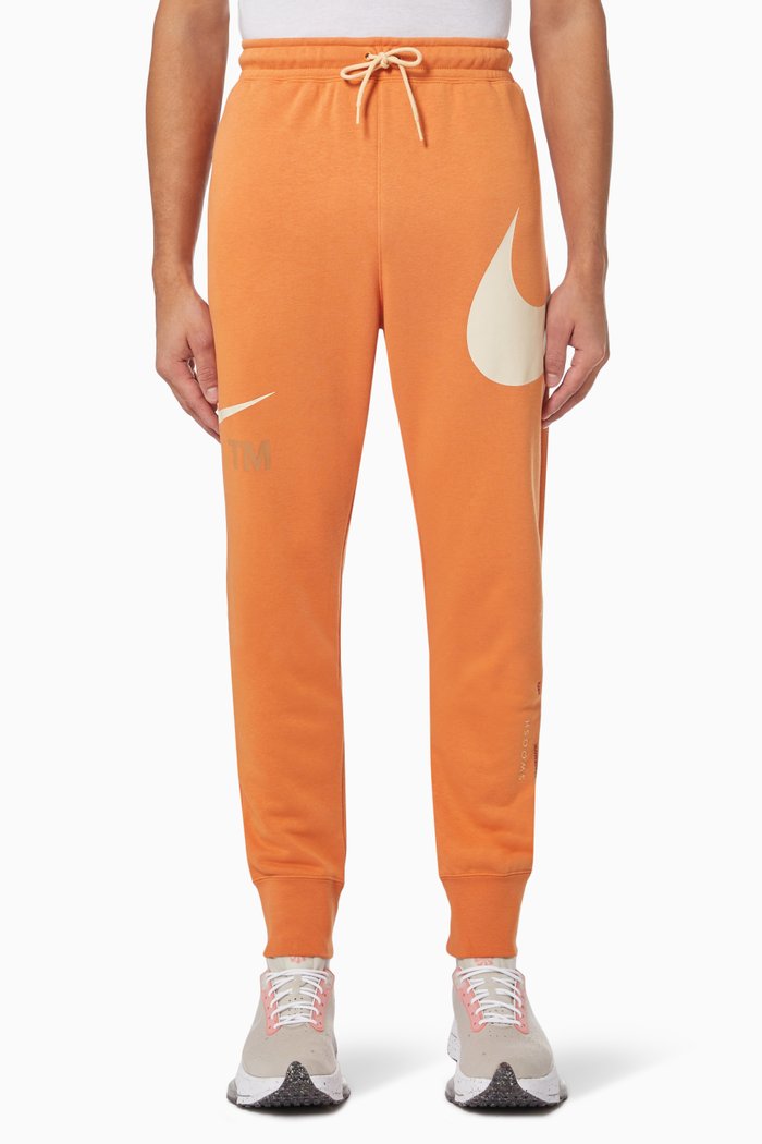 Sportswear Swoosh Pants in French Terry, Orange