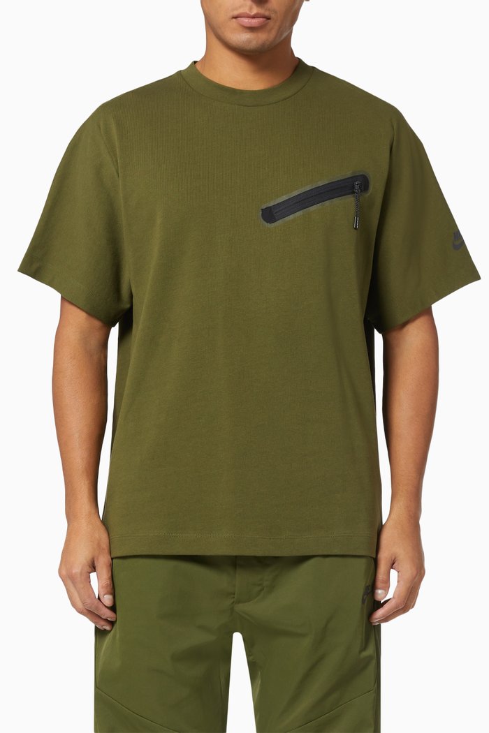 

Sportswear Dri-FIT T-shirt in Cotton, Green