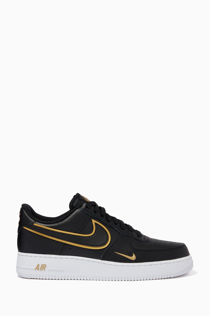 

Air Force 1 '07 LV8 Sneakers in Leather, Black