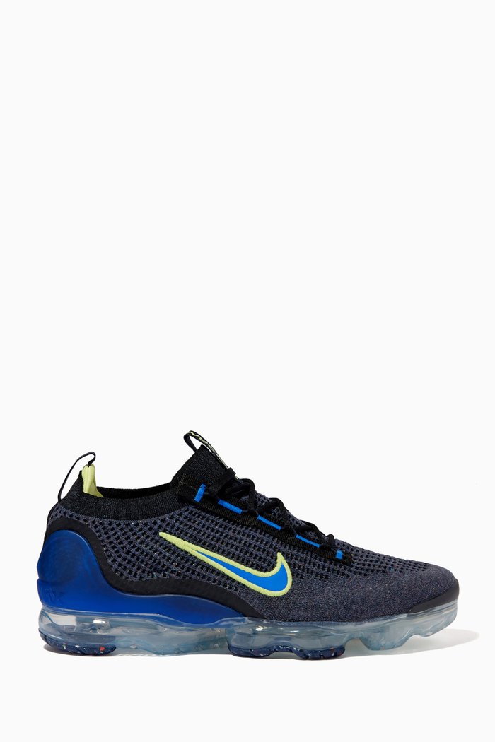

Air Vapormax 2021 FK Sneakers in Recycled Textile, Blue