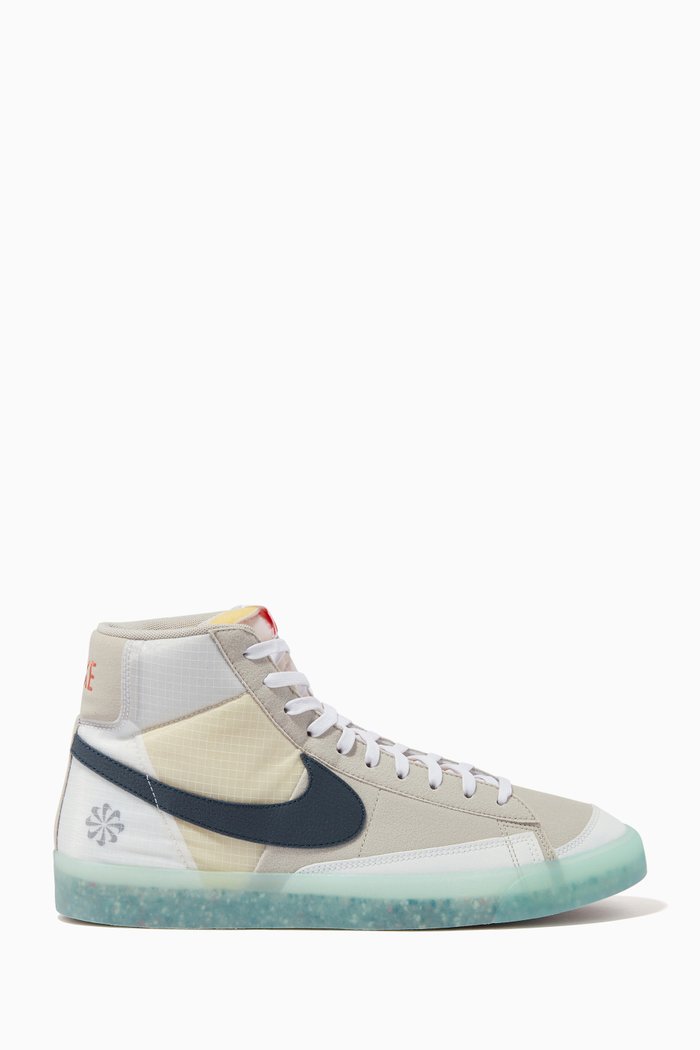 

Blazer Mid '77 Sneakers in Mixed Materials, Neutral
