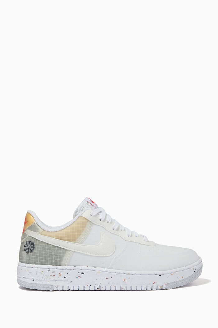 

Air Force 1 Crater M2Z2 Sneakers in Leather, White
