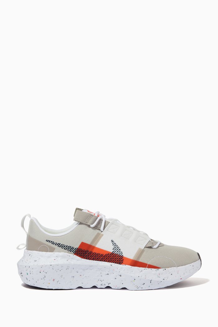 Crater Impact Sneakers in Recycled Textile, Neutral