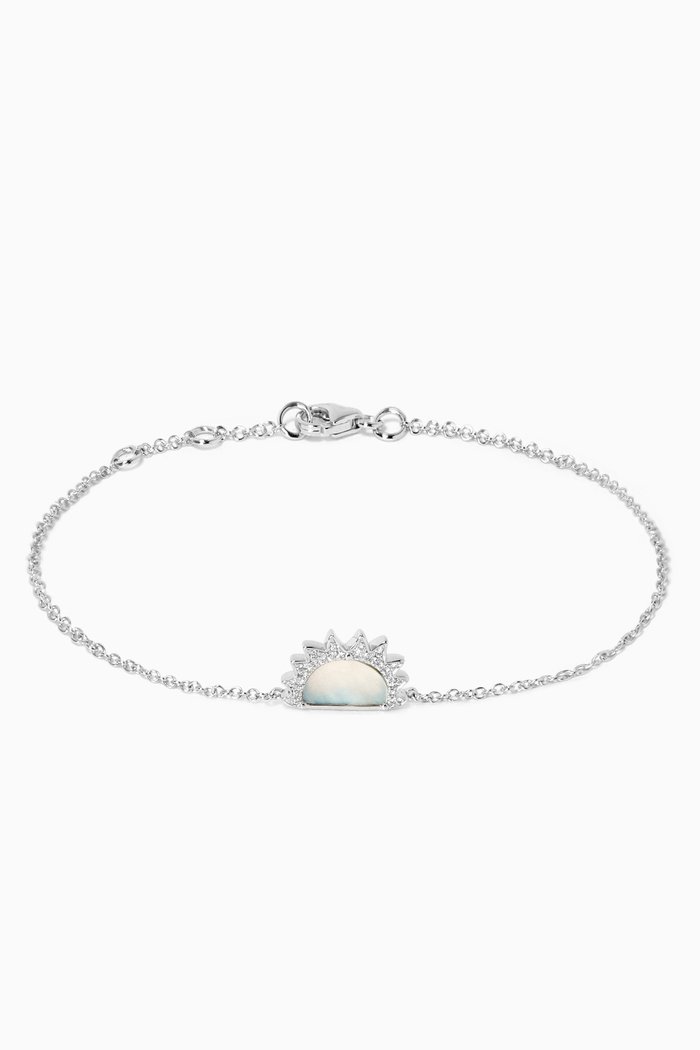 

My Sky Sun Diamond Bracelet in 18kt White Gold