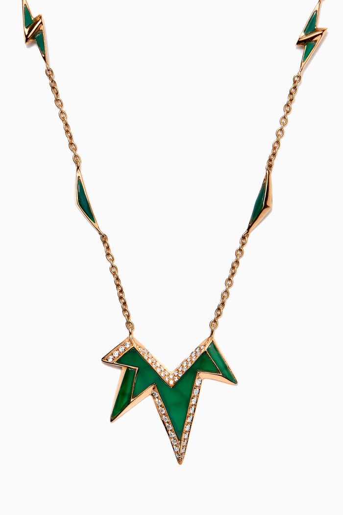 

Energy Diamond Necklace in 18kt Yellow Gold