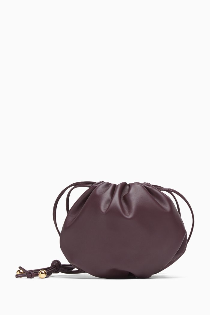 

Mini Bulb Bag in Nappa Calfskin, Purple