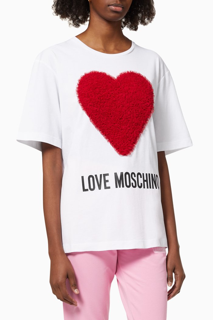 

3D Logo T-shirt in Cotton, White