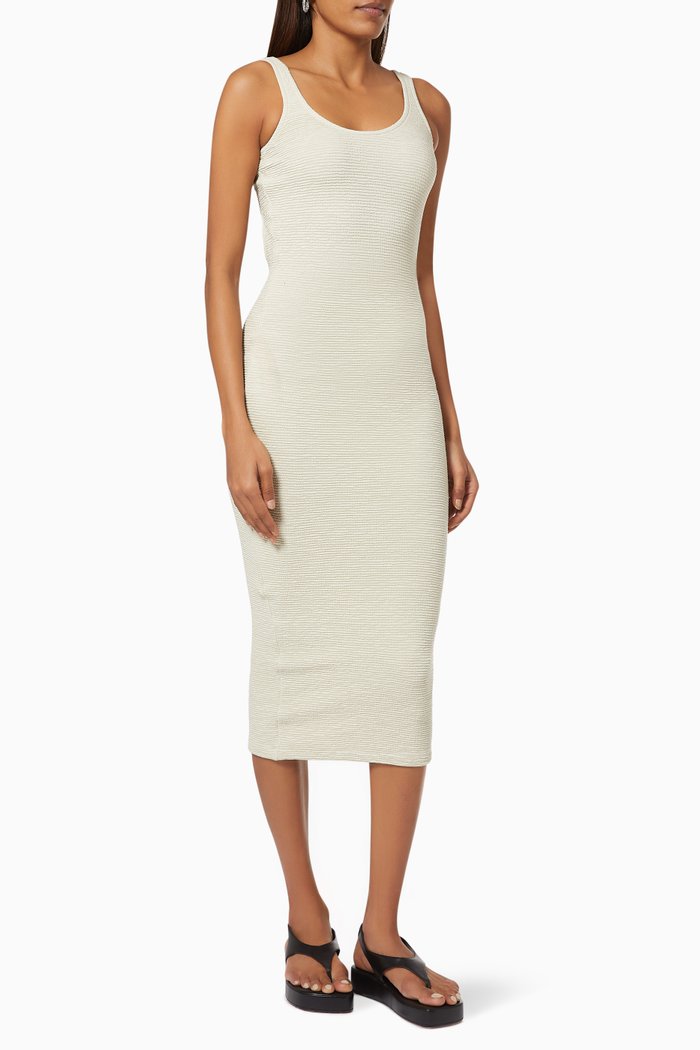 

Elvirah Open Back Dress, Neutral