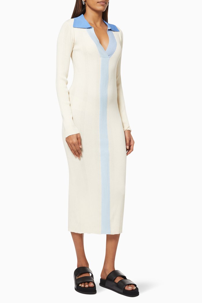 

Joy Knit Midi Dress, Neutral