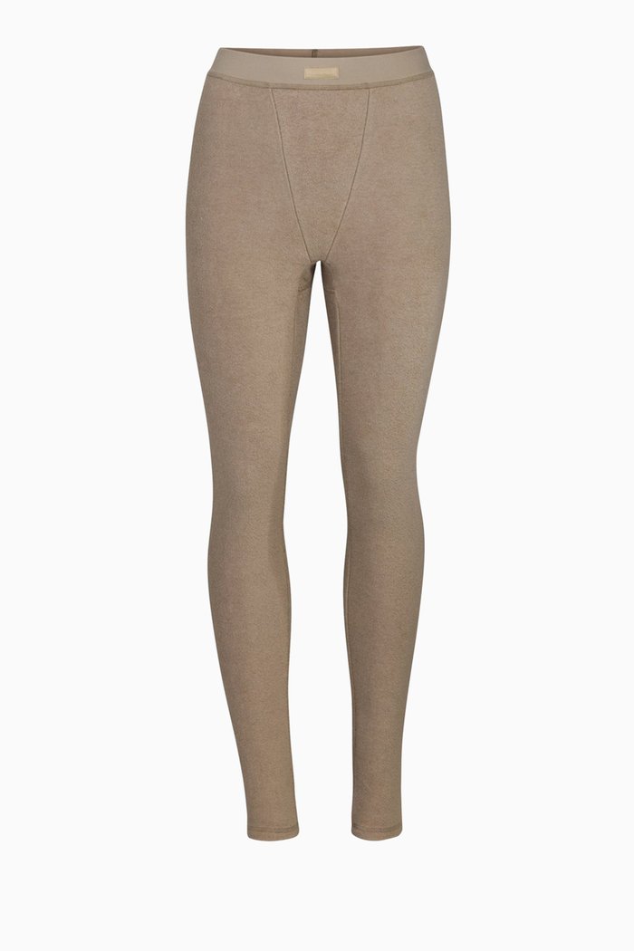 

Terry Leggings, Brown
