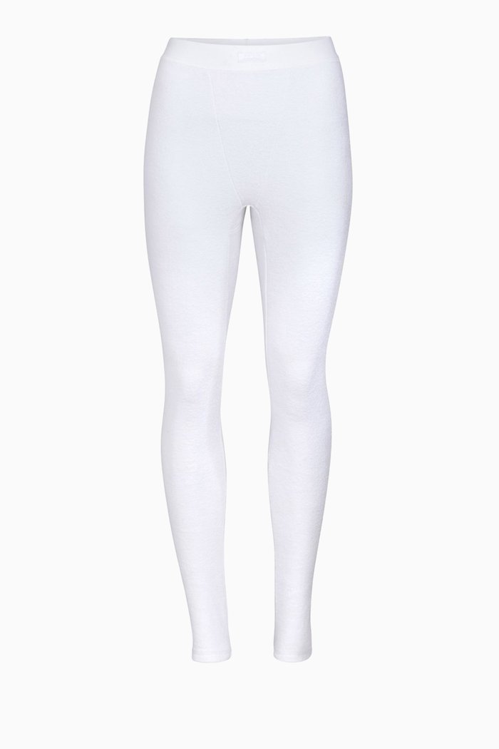 

Terry Leggings, White