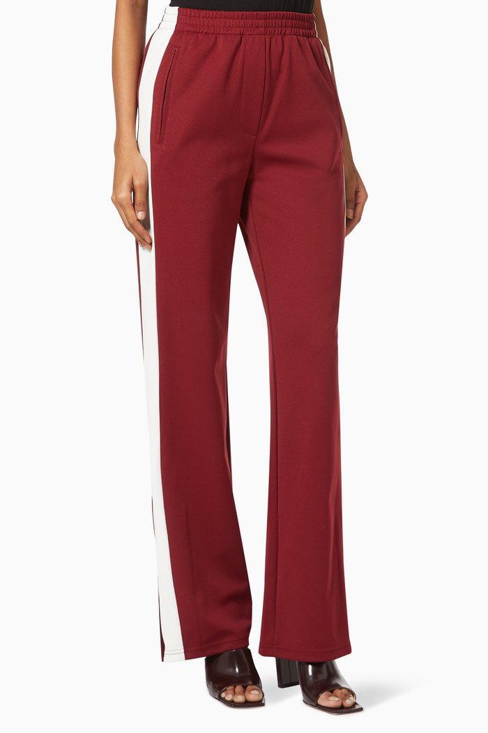 

Stripe Track Pants in Jersey, Red