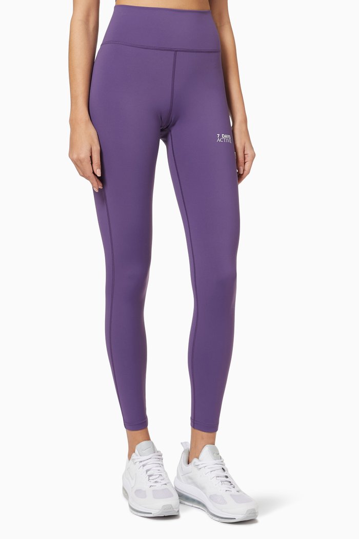 

SV Tights in Stretch Nylon, Purple