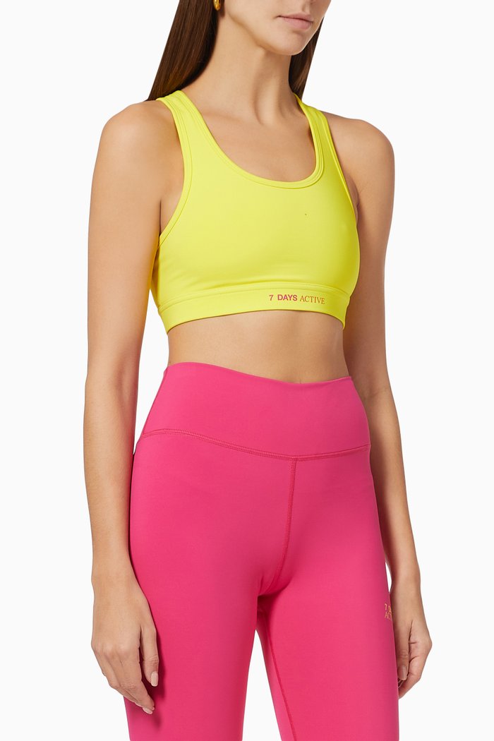 

KK Sports Bra, Yellow