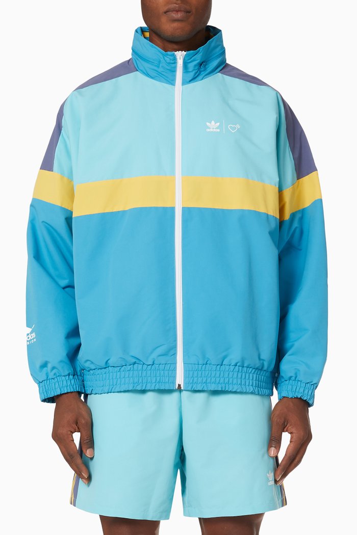 

Human Made Windbreaker in Recycled Nylon, Blue