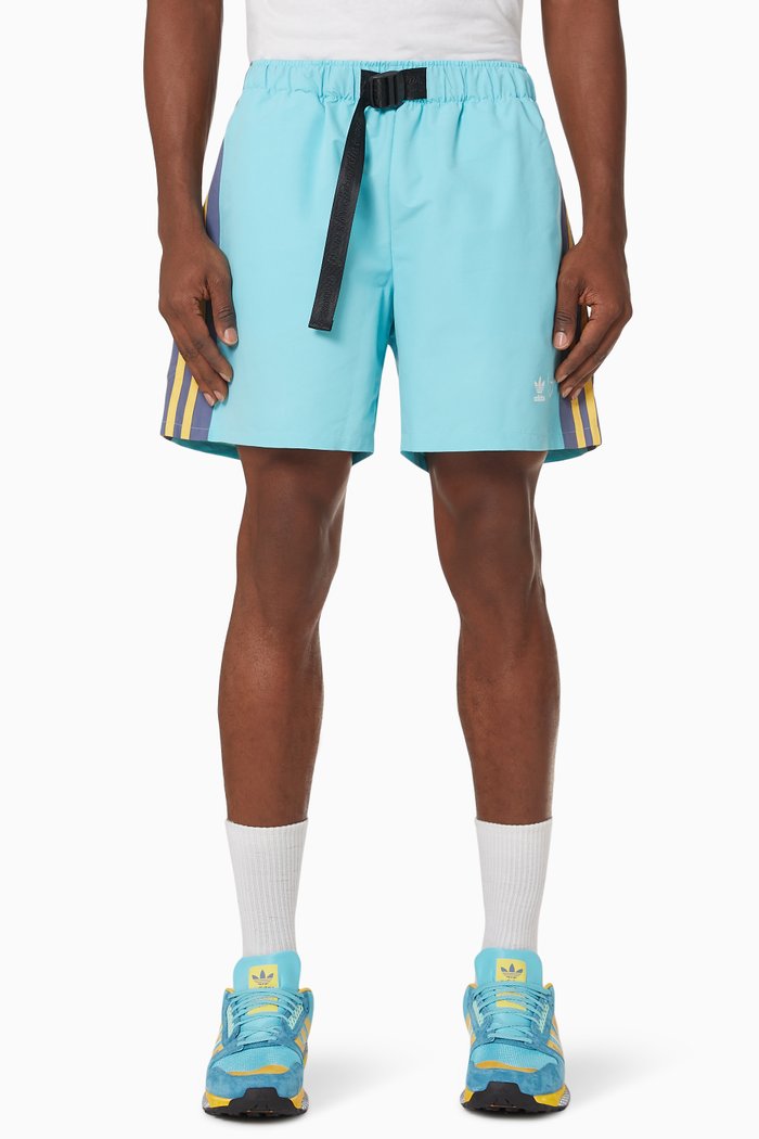 Human Made Wind Shorts in Recycled Nylon, Blue