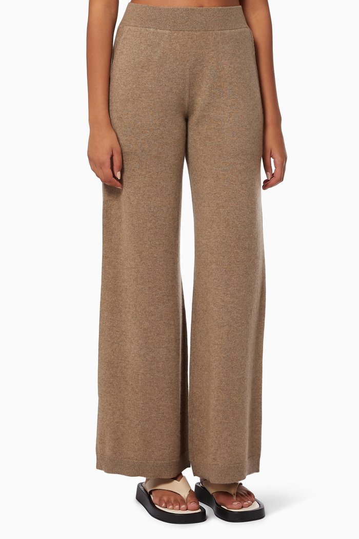 

Lounge Pants in Cashmere, Brown