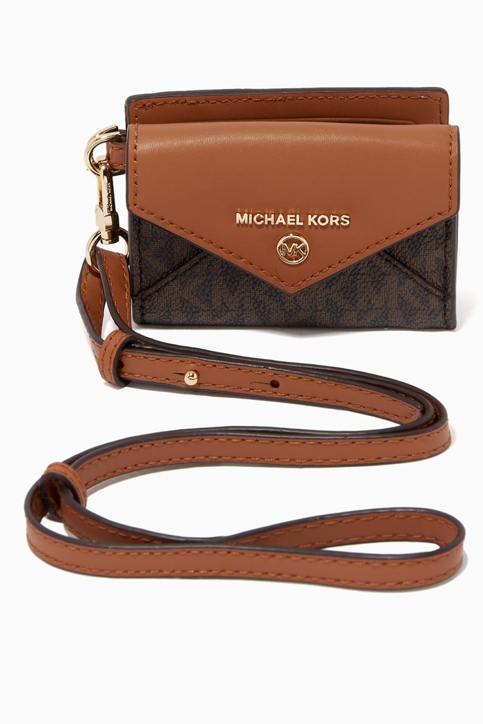 

Logo ID Lanyard in Canvas, Brown