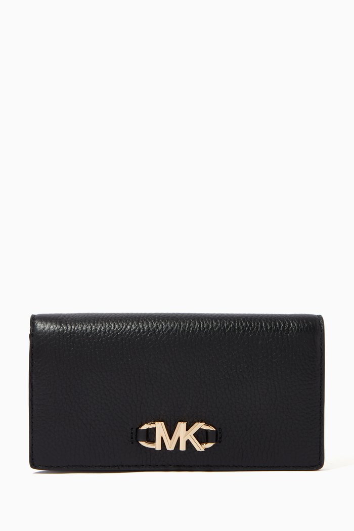

Izzy Wallet in Leather, Black